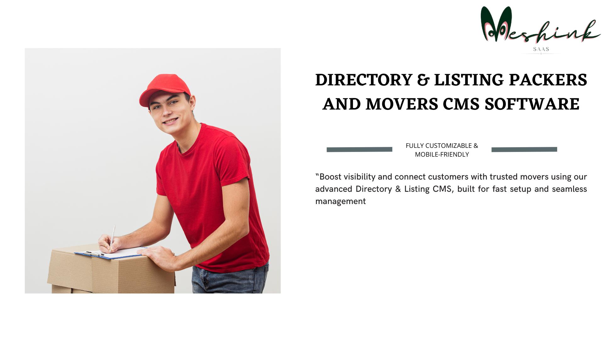 Directory & Listing of Packers and Movers CMS